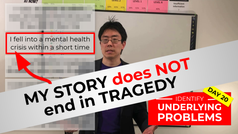 My mental health crisis does NOT end in tragedy. Share your story to help others get through theirs. May is Mental Health Awareness month